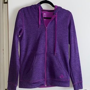Purple adidas jacket